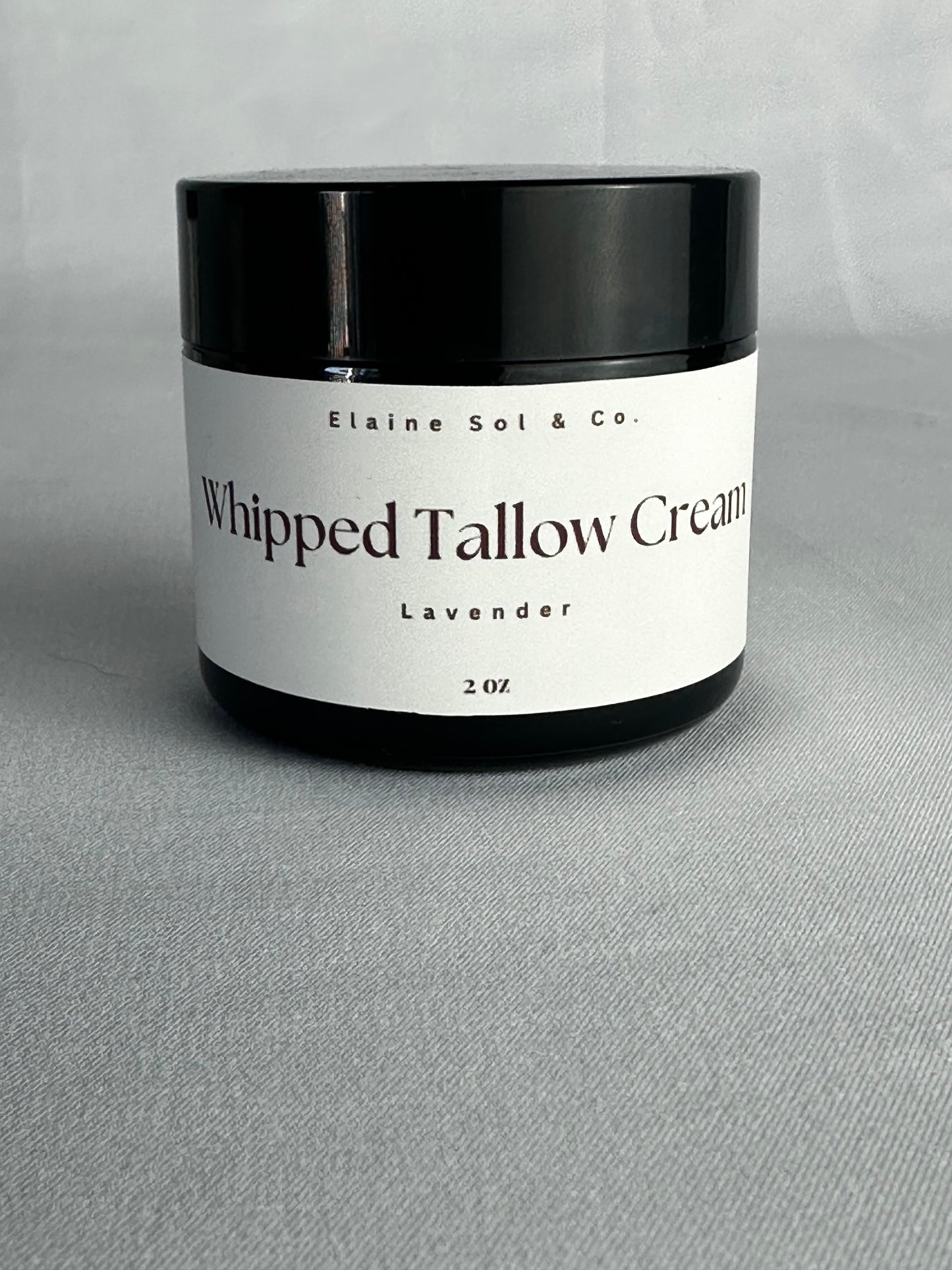 2oz Lavender Whipped Tallow Cream (Lavender Scent)